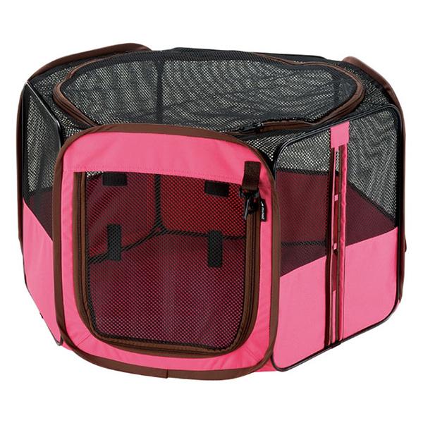 リッチェル（Richell） 即日出荷 たためるペットサークル 75-75 ピンク