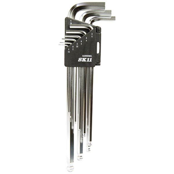 L_レンチ SK11 藤原産業 ボールポイント六角棒レンチセット35 SLBW09MEL