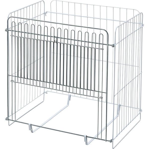 工具を使わずカンタン組み立て！温風を受けても熱くなりにくい前面植毛仕様。設置したまま操作が出来る開閉扉付き。ストーブ、ファンヒーター兼用タイプ。お子様やお年寄り、ペットを暖房器から守ります。カラー：ライトグレー商品サイズ(約)：幅65×奥行...