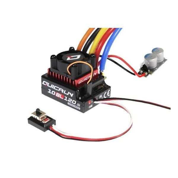 HOBBYWING QuicRUN-10BL120-G2-SENSORED BEC内蔵 4A/6V-7.4V【1