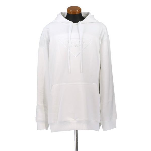 PRADA プラダ パーカー メンズ Lサイズ ホワイト UJL185 S 211 1ZX4 