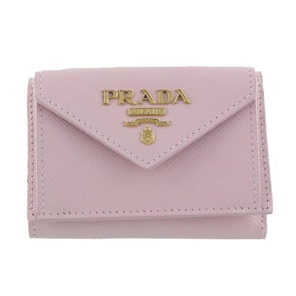 プラダ(PRADA) ピンク 財布 三つ折り財布 | 通販・人気ランキング 