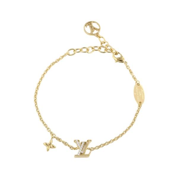 正規品　Louis Vuitton ゴールド チャーム ブレスレット ルイヴィトン ブレスレット レディース LOUIS VUITTON