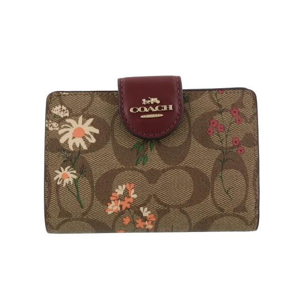 コーチ COACH 二つ折り 財布 レディース C8730 アウトレット-