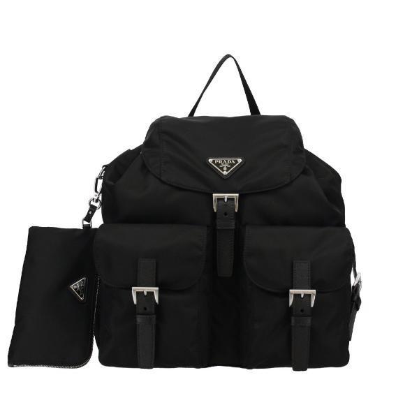 PRADA プラダ リュックサック レディース ブラック 1BZ811 V OTO PRADA プラダ リュックサック レディース ブラック 1BZ811 V OTO