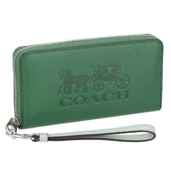 COACH コーチ アウトレット OUTLET 長財布 レディース グリーン