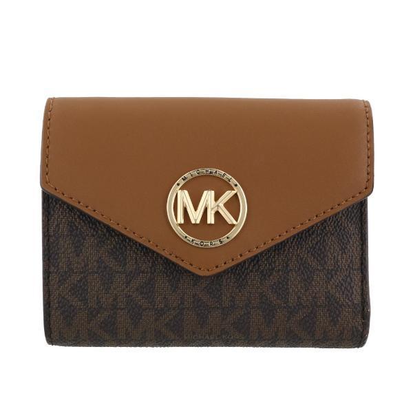 MICHAEL KORS マイケルコース 三つ折り財布 レディース ブラウン 