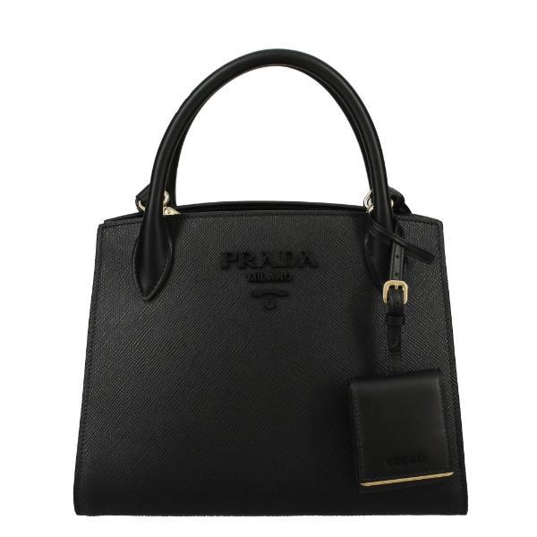PRADA プラダ ハンドバッグ レディース ブラック 1BA156 V 3OO