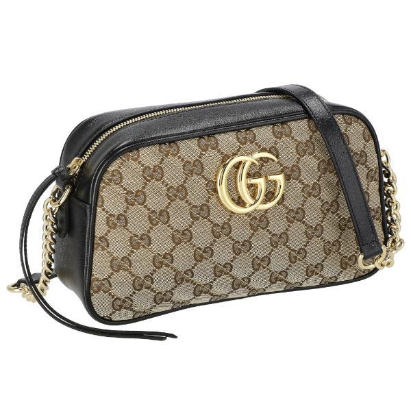 グッチ GUCCI ショルダーバッグ レディース GGマーモント ブラウン 447632 HVKEG 9772