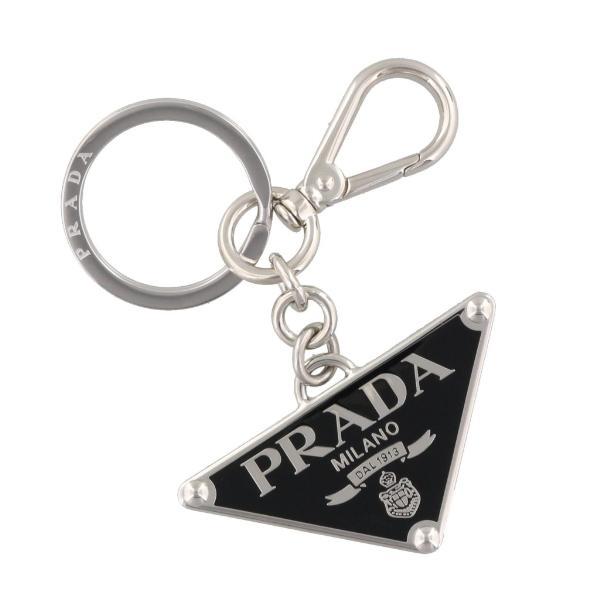 PRADA（プラダ） キーリング メンズ レディース ブラック 1PS057 66A