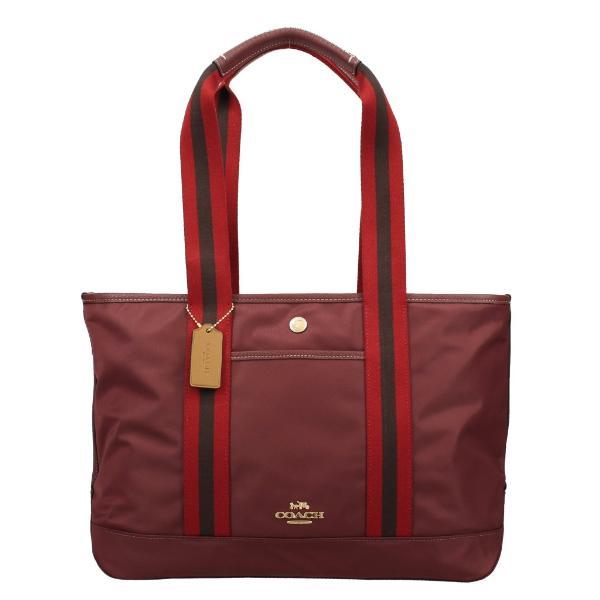 COACH（コーチ） アウトレット トートバッグ レディース ワイン マルチ