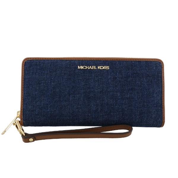マイケルコース MICHAEL KORS 長財布 レディース ネイビー 35F2GTVE7C