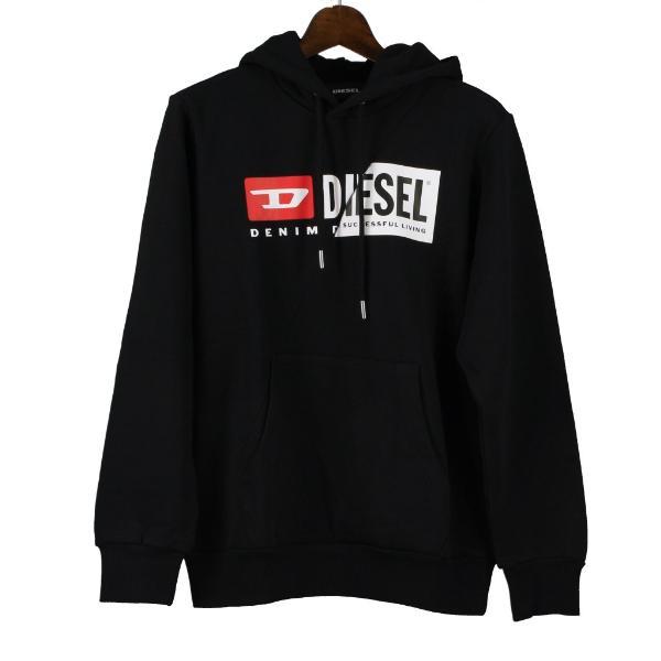 DIESEL ディーゼル パーカー メンズ ブラック Sサイズ A00339-0IAJH 