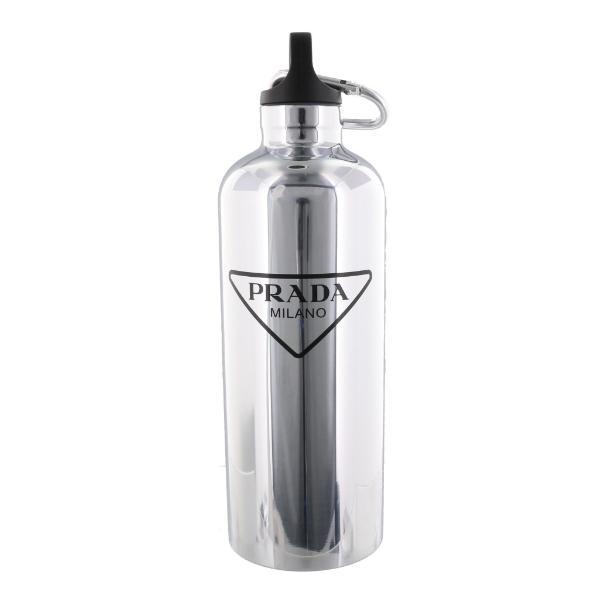 PRADA プラダ 水筒 ステンレスボトル シルバー 2UH003 V OOJ PRADA プラダ 水筒 ステンレスボトル シルバー 2UH003 V OOJ