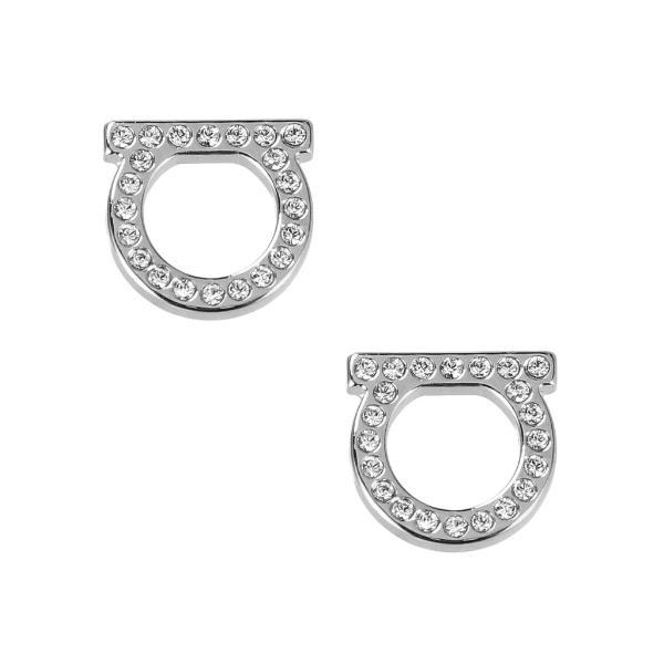 Ferragamo フェラガモ ピアス 760122 696574 002 フェラガモ Ferragamo ピアス レディース シルバー 760122