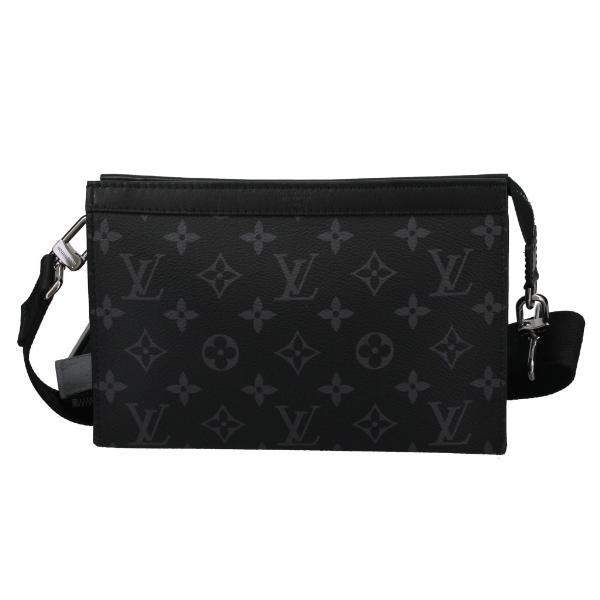 LOUIS VUITTON ガストン　ショルダーバッグ　ブラック LOUIS VUITTON（ルイ・ヴィトン） ショルダーバッグ ガストン