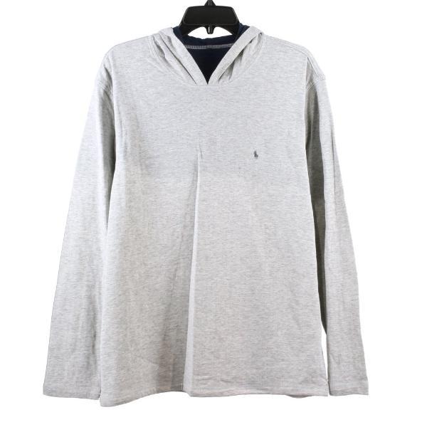 父の日に！Polo by Ralph Lauren グレー パーカー 3L裏起毛