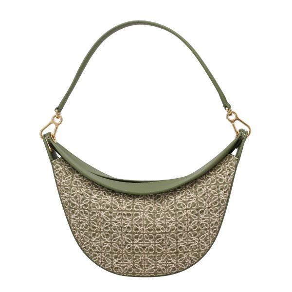 【LOEWE】 ミントグリーン ショルダーバッグ 保存袋付き LOEWE ロエベ バッグ ショルダーバッグ 2WAY パズルバッグ