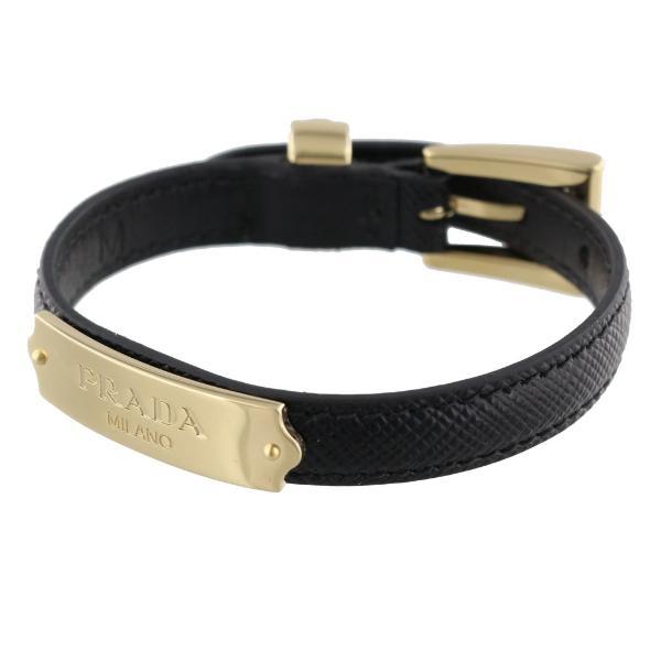 PRADA プラダ ブレスレット レディース SAFFIANO ブラック PRADA プラダ ブレスレット レディース SAFFIANO ブラック