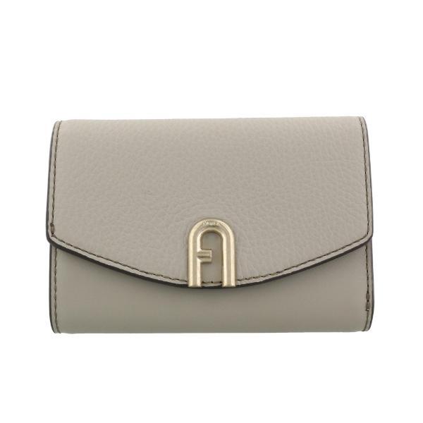 フルラ 三つ折り財布 レディース プリムラ グレー WP00217 BX0053 FURLA（フルラ） 三つ折り財布 レディース プリムラ グレー WP00217