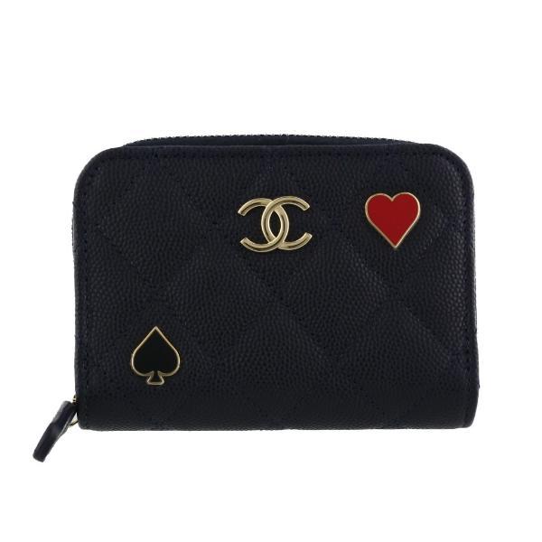 CHANEL（シャネル） コインケース レディース ブラック AP3082 B09768