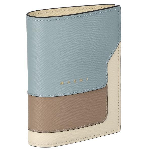 MARNI（マルニ） 二つ折り財布 レディース TRUNK TRI COLOR PFMOQ14U13