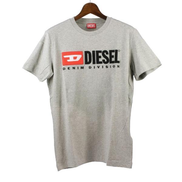大人気‼️DIESEL 長袖Tシャツ グレー　y2k T-CRAOR-LS Long-sleeve T-shirt with inside-out effect