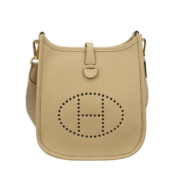 HERMES エルメス エブリン TPM トリヨンクレマンス トレンチ ゴールド  