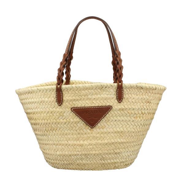 PRADA プラダ トートバッグ レディース かごバッグ ロゴ 1BG463 PRADA プラダ トートバッグ レディース かごバッグ ロゴ 1BG463