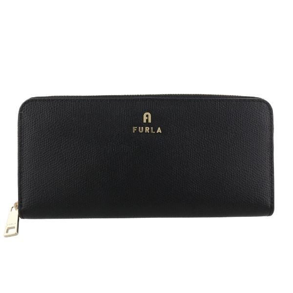 FURLA フルラ 長財布 ラウンドファスナー カメリア WP00313 ARE000 O6000 FURLA CAMELIA レディース ブラック フルラ FURLA 長財布 レディース CAMELIA カメリア ブラック WP00313