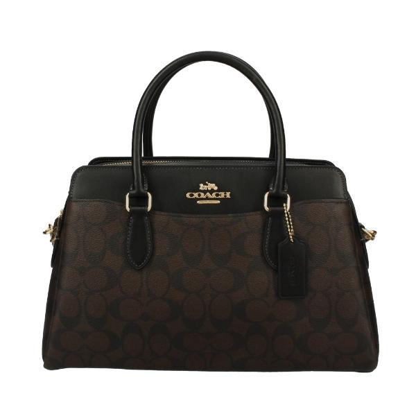 コーチ ハンドバッグ レザー シグネチャー ブラウン　1028-S7271h COACH（コーチ） アウトレット ハンドバッグ レディース シグネチャー