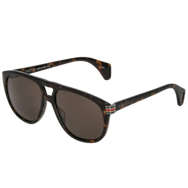 GUCCI / サングラス/ウェリントン/プラスチック/BLK/BLK/メンズ/GG0525S GUCCI グッチ サングラス メンズ GG0525S 003 ウェリントン型 : GINZA