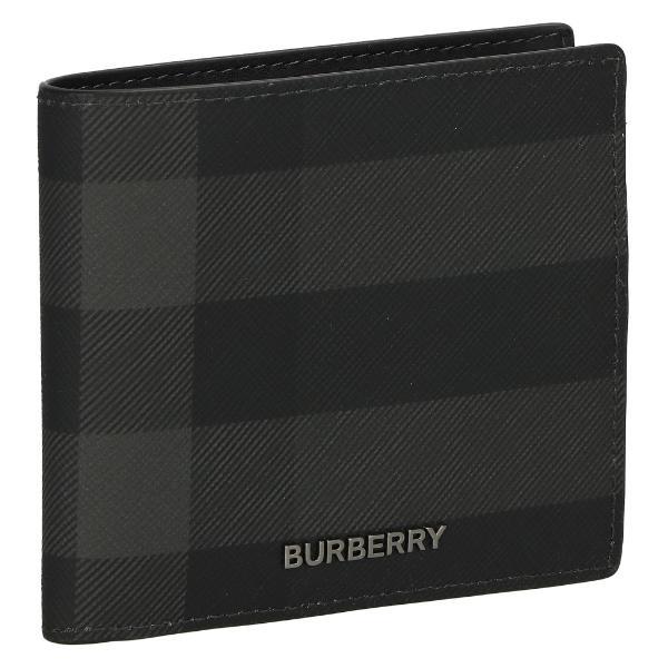BURBERRY（バーバリー） 二つ折り財布 メンズ ブラック 8064604 A1208