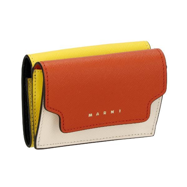 MARNI（マルニ） 三つ折り財布 ミニ財布 折り財布 レディース マルチ 