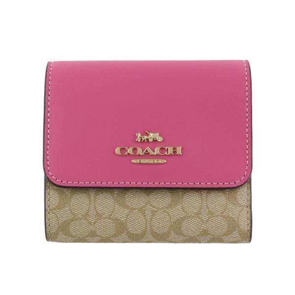 COACH（コーチ） アウトレット 三つ折り財布 ミニ財布 レディース
