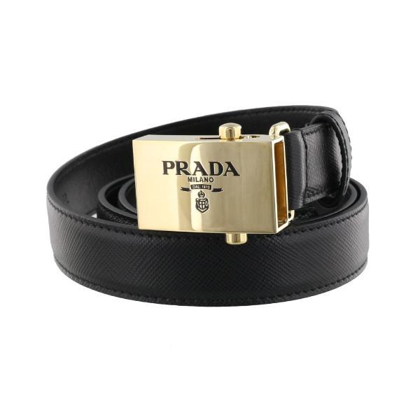 PRADA プラダ ベルト メンズ 75 ブラック 1CC476 053 F0002 NERO