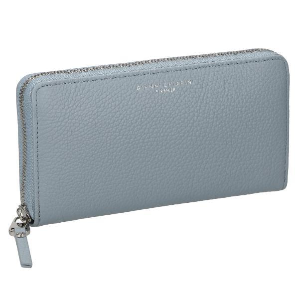GIANNI CHIARINI ジャンニ キアリーニ 長財布 長札 レディース ブルー  