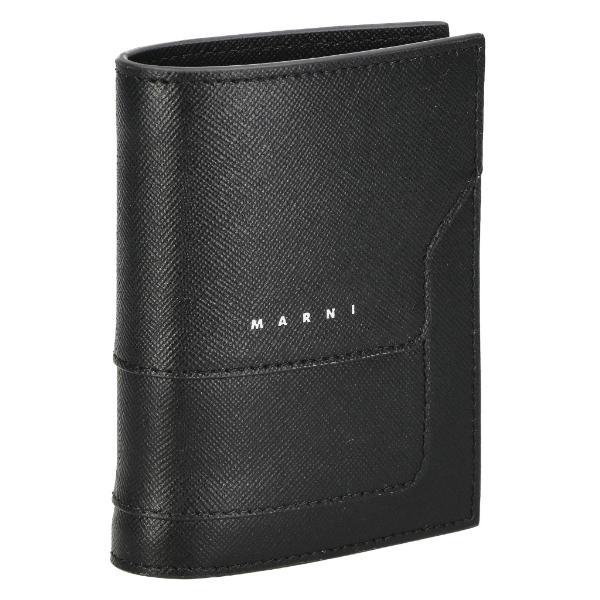 MARNI（マルニ） 二つ折り財布 レディース ブラック PFMI0046U0 LV520