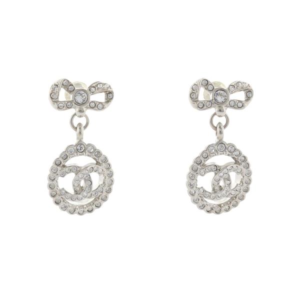 CHANEL シャネル ピアス レディース シルバー AB9238 B09019 CHANEL シャネル ピアス レディース シルバー AB9238 B09019
