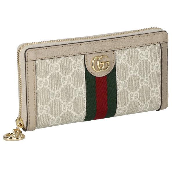 GUCCI グッチ 長財布 レディース オフィディア ベージュ 523154 GUCCI グッチ 長財布 レディース オフィディア ベージュ 523154
