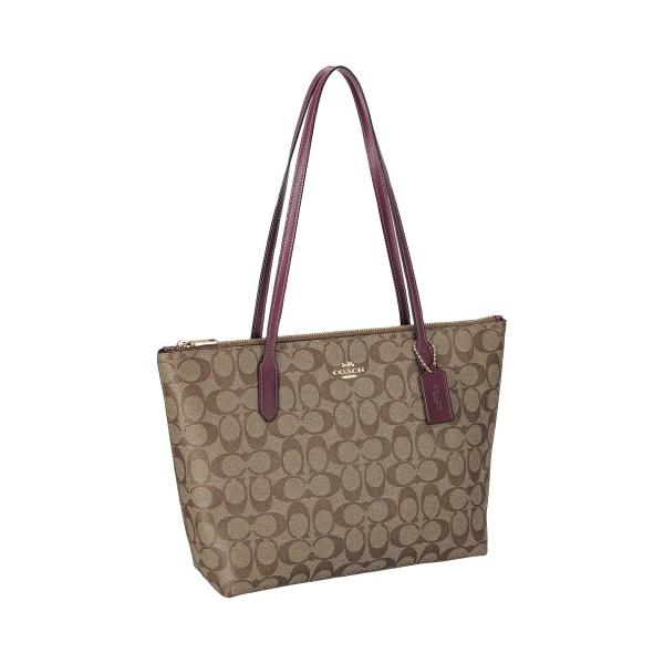COACH コーチ トートバッグ ブリーカー チャーム付 レザー カーキ A4 コーチ COACH COACH コーチ CARGO TOTE カーゴ トート バッグ 斜めがけ