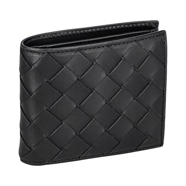 BOTTEGA VENETA（ボッテガ・ヴェネタ） 二つ折り財布 メンズ イントレ