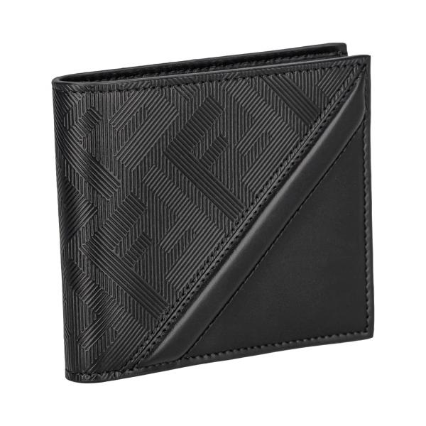 FENDI（フェンディ） 二つ折り財布 メンズ ブラック ダイアゴナルFENDI