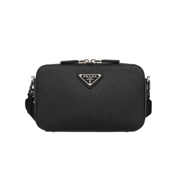 ショルダーバッグ PRADA Men Shoulder Bags 2VH182NOO2BBE F0002 BLACK プラダ ショルダーバッグ メンズ ブラック PRADA 2VH173 V NOO