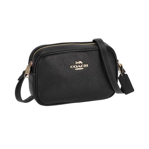 け*き様 COACH ブラックショルダーバッグ コーチ アウトレット ショルダーバッグ レディース ブラック COACH