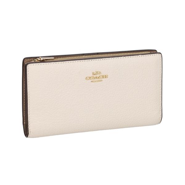 コーチ アウトレット 長財布 レディース チョーク COACH OUTLET C8329