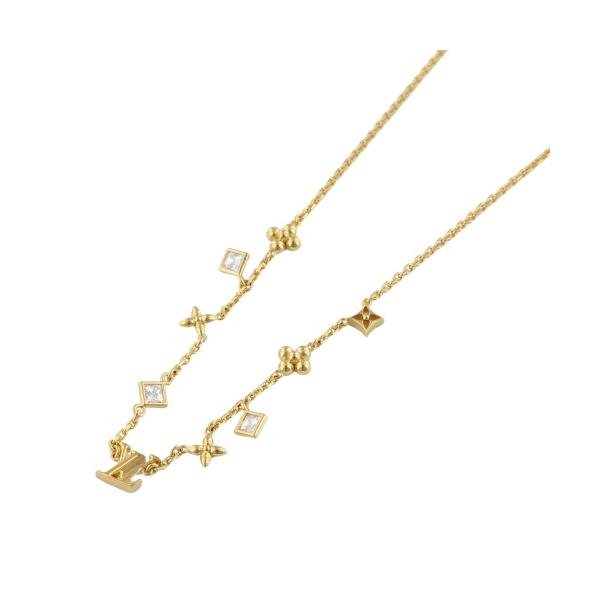 美品 ルイヴィトン ネックレス LV インザスカイ ゴールド M01322 LOUIS VUITTON（ルイ・ヴィトン） M01322 ネックレス・LV インザスカイ