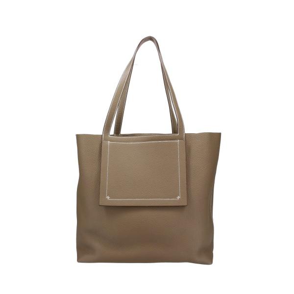 HERMES（エルメス） カバセリエ46 エトゥープ トリヨンクレマンス U 