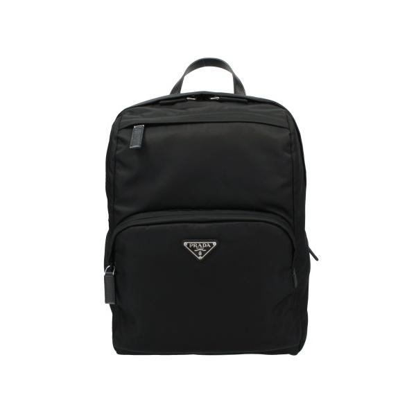 【PRADA 】ブラック リュック プラダ バックパック メンズ ブラック PRADA 2VZ104 V OOO 2DMG