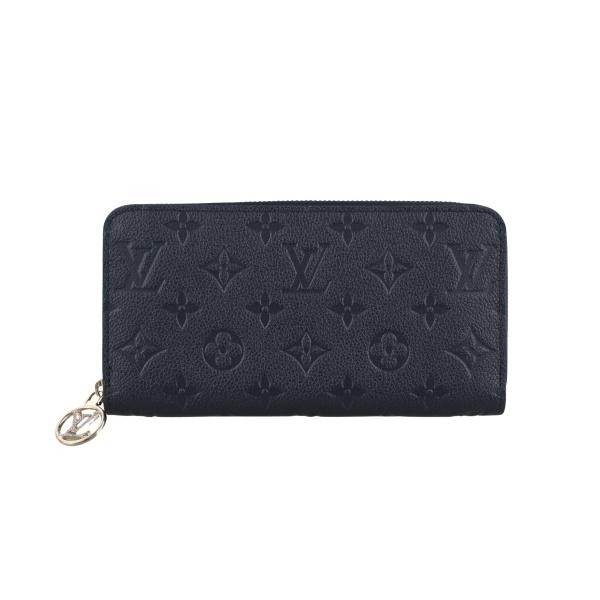 LOUIS VUITTON 長財布 ネイビー LOUIS VUITTON（ルイ・ヴィトン） 長財布 レディース ジッピー